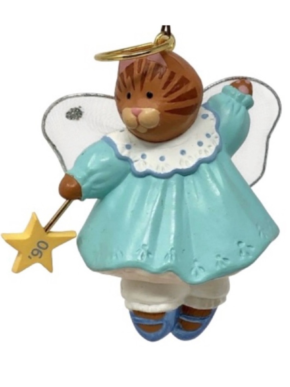 Hallmark 1990 “Angel Kitty” Christmas Ornament (NWT)